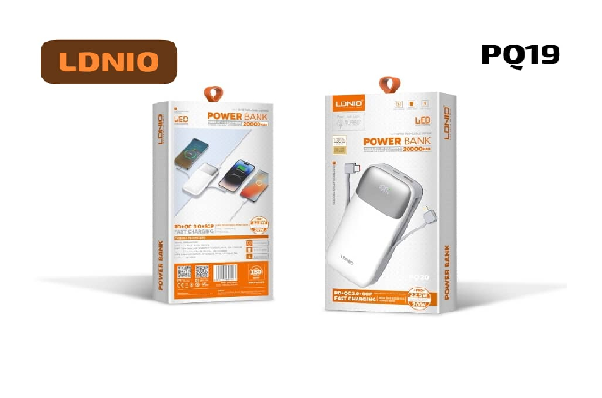 Pin Sạc dự phòng LDNIO PQ19 - 10.000mAh