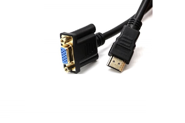 Cable VGA + Audio  -> HDMI 30cm V01
